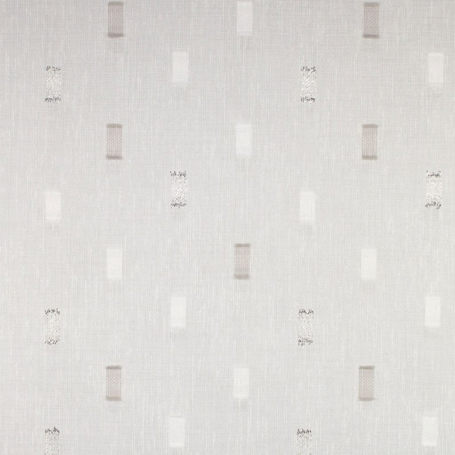 Dashing Check French Vanilla by RM CoCo Designer Fabric Window Dressing II 100% Polyester FR See Sample 0 Horizontal: 6.5 and Vertical: 9 120 - Swanky Fabrics -