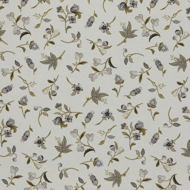 Pixie Floral Latte by RM CoCo Designer Fabric Finishing Touches Vol 6 50% Polyester 50% Cotton See Sample 0 Horizontal: 13.75 and Vertical: 27.75 55 - Swanky Fabrics -