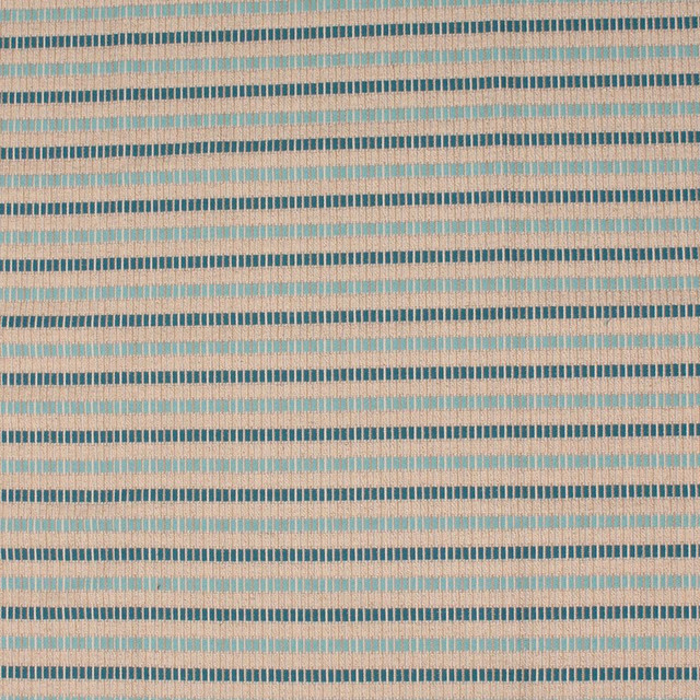 Straight & Narrow Tealbay by RM CoCo Designer Fabric Prive Vol 3 94.13% Cotton 5.87% Flax See Sample 33000 Horizontal: 1 and Vertical: 2 52 - Swanky Fabrics -