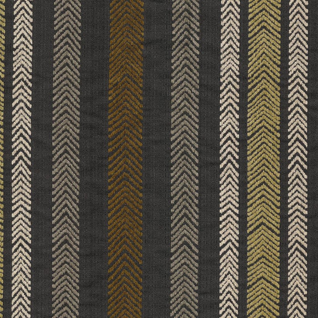 Chevron Stripe Crypton® Kona by RM CoCo Designer Fabric Gemstones II Tahitian Gray Pearl to Onyx 51.96% Rayon 26.82% Polyester 16.76% Cotton 4.46% Flax See Sample 0 Horizontal: 14.13 and Vertical: 14.44 57 - Swanky Fabrics -