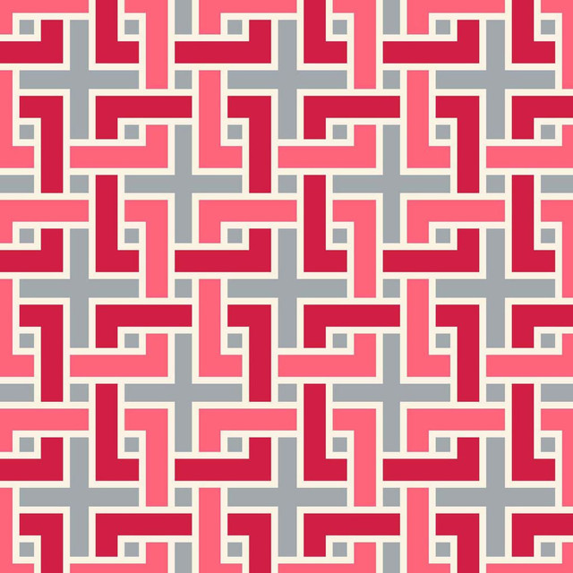 Manchurian Fret Platinum by RM CoCo Designer Fabric ColorWorks Fall 2021 RM Studio See Sample 0 Horizontal: 3 and Vertical: 3 0 - Swanky Fabrics -