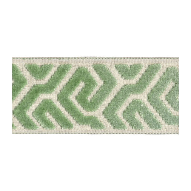 BD134 Border 3.5" Iceberg by RM CoCo Designer Trim Creative Threads VI 58% Rayon 31% Polyester 11% Linen See Sample 0 Horizontal: 3.5 and Vertical: 4 3.5 - Swanky Fabrics -