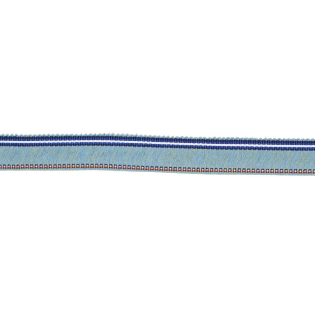 BF102 BRUSH FRINGE 1 3/16" AQUAMARINE by RM CoCo Designer Trim Bahama Breeze 89% Acrylic 11% Polyester See Sample 0 Horizontal: 0 and Vertical: 0 1.19 - Swanky Fabrics -