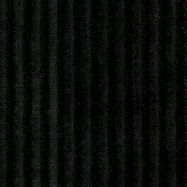 Ridgley Performance Stripe Raven by RM CoCo Designer Fabric Ridgley Performance Stripe 100% Polyester See Sample 50000 Horizontal: 0.38 and Vertical: 0 54 - Swanky Fabrics -