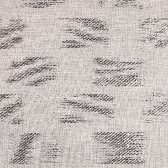 Blurred Lines Zinc by RM CoCo Designer Fabric Sheer Perfection 100% Polyester See Sample 0 Horizontal: 11 and Vertical: 11.88 59 - Swanky Fabrics -