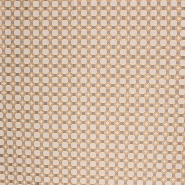 Inner Circle Burnished Metal by RM CoCo Designer Fabric Prive Vol 4 64% Rayon 36% Polyester See Sample 15000 Horizontal: 1.63 and Vertical: 1.63 54 - Swanky Fabrics -