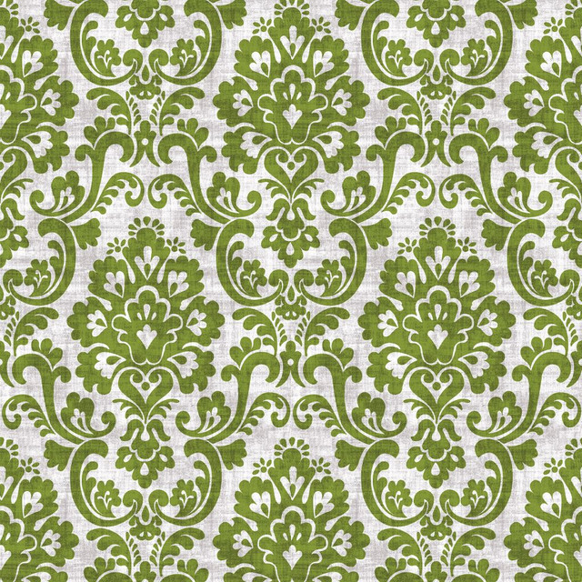 Frescato Damask Lemongrass by RM CoCo Designer Fabric ColorWorks Spring 2022 RM Studio See Sample 0 Horizontal: 13.5 and Vertical: 20.5 0 - Swanky Fabrics -
