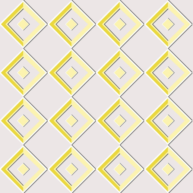 Harlequin Diamond Jonquil by RM CoCo Designer Fabric ColorWorks Spring 2022 RM Studio See Sample 0 Horizontal: 6.75 and Vertical: 6.75 0 - Swanky Fabrics -