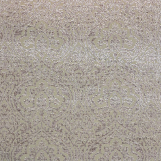Amalfi Damask Fawn by RM CoCo Designer Fabric 2018 Spring - Prive Collection 67% Viscose 20% Polyester 13% Cotton See Sample 0 Horizontal: 13.25 and Vertical: 11 56 - Swanky Fabrics -
