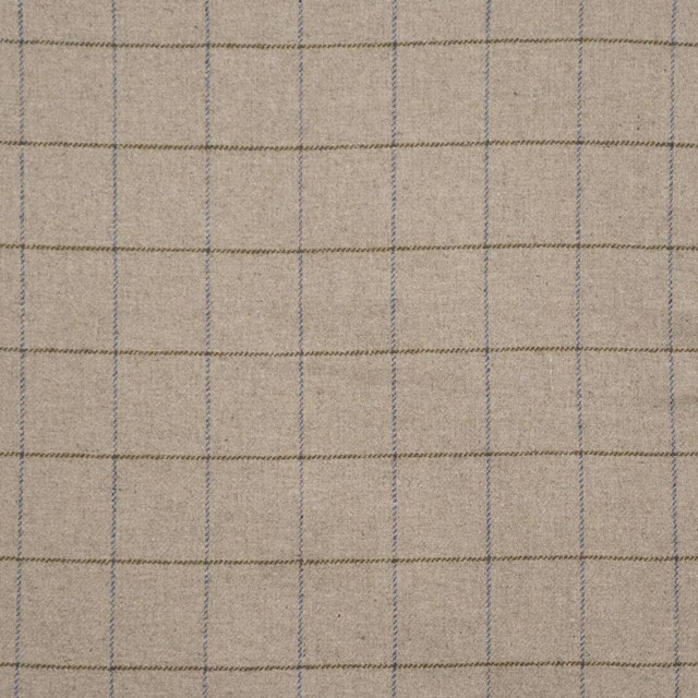 Norton # 425 Flax by Maxwell Designer Fabric Menswear Ii-Plaids & Checks 40% WOOL
35% POLYESTER
15% NYLON
10% ACRYLIC INDIA V-2" H-2" 54" - Swanky Fabrics -