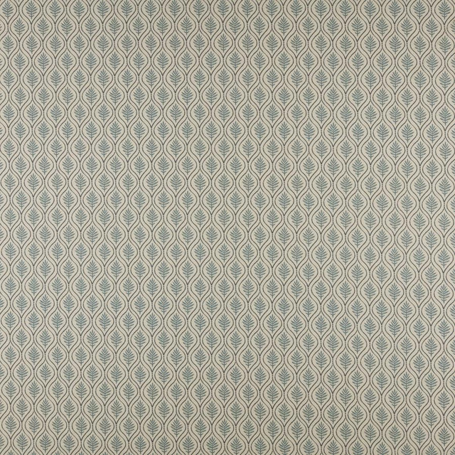 Birch # 563 Teal by Maxwell Designer Fabric Print Gallery Iii 85% COTTON
15% LINEN SPAIN V-3.1" H-2.2" 55" - Swanky Fabrics -