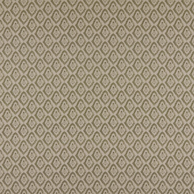 Lottie # 511 Thyme by Maxwell Designer Fabric Print Gallery Iii 85% COTTON
15% LINEN SPAIN V-2.4" H-2.4" 54" - Swanky Fabrics -