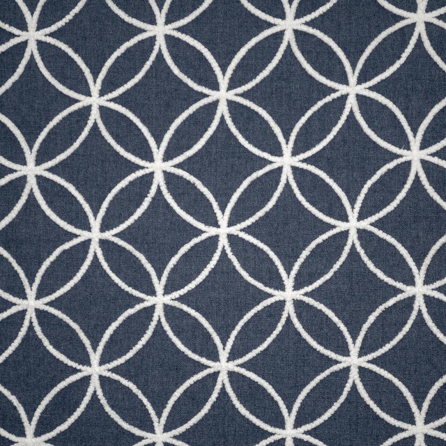 Scope # 120 Marine by Maxwell Designer Fabric Color Theory-Vol. Ix Pacific 100% POLYESTER INDIA V-4.5" H-4.5" 53" - Swanky Fabrics -