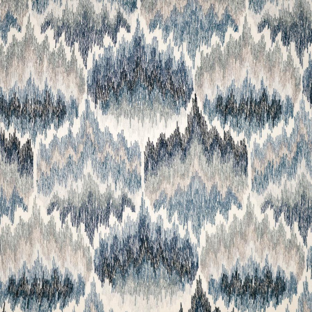 Shatter # 139 Nautic by Maxwell Designer Fabric Color Theory-Vol. Ix Pacific 62% POLYESTER
38% COTTON EMB.-100% POLYESTER INDIA V-9" H-12.9" 54"EMB.51" - Swanky Fabrics -