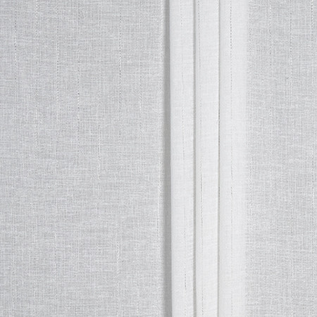 Harmonious Cloud by Carole Designer Fabric Sheer Impressions 100% Polyester N/A 1 1/8" H 126" - Swanky Fabrics -