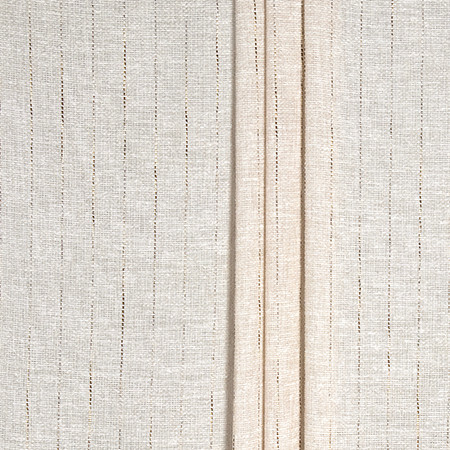 Harmonious Linen by Carole Designer Fabric Sheer Impressions 100% Polyester N/A 1 1/8" H 126" - Swanky Fabrics -