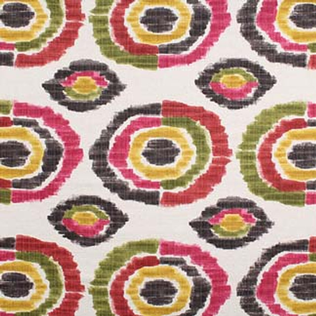 East Egg Magenta 1749111000 by Carole Designer Fabric Exclusive Cosmopolitan 71% Cotton, 19% Polyester, 10% Linen-Tef Spain H: 25"V, 27"H 54" Minimum (See sample for specifics) - Swanky Fabrics- Carole Exclusive