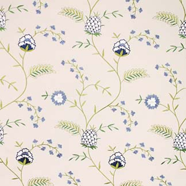 My Girl Summer 4847911000 by Carole Designer Fabric Exclusive Deja Blue 80% Cotton, 20% Viscose Rayon India H: 15 1/2"V, 12 1/2"H 51" Minimum (See sample for specifics) - Swanky Fabrics- Carole Exclusive My Girl Summer 4847911000 by Carole Designer Fabric Exclusive Deja Blue 80% Cotton, 20% Viscose Rayon India H: 15 1/2"V, 12 1/2"H 51" Minimum (See sample for specifics) - Swanky Fabrics- Carole Exclusive
