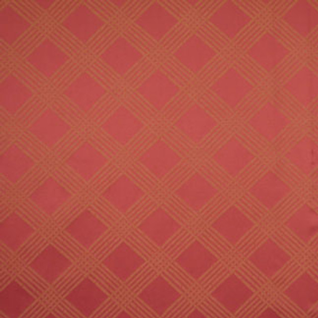 Rattan Trellis Raspberry 5747311032 by Carole Designer Fabric Exclusive Lillian's Garden 60% Polyester, 40% Cotton China H: 5 1/2" V, 6" H 56" Minimum (See sample for specifics) - Swanky Fabrics- Carole Exclusive