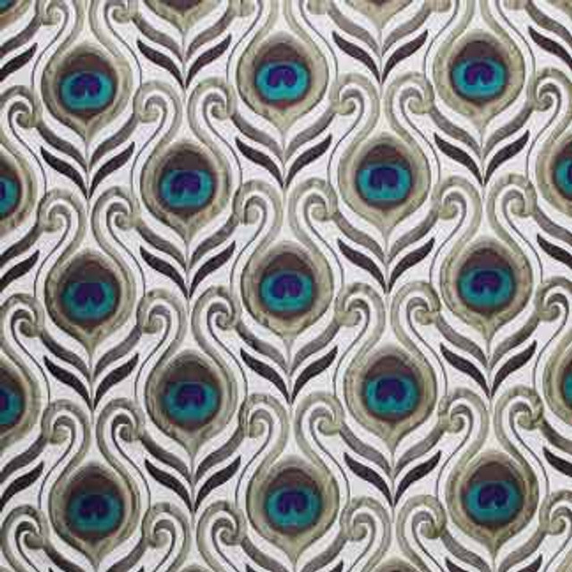 Plume Silver 5523811002 by Carole Designer Fabric Exclusive Orchard Road 92% Viscose, 8% Polyester INDIA H: 7"V, 6-1/2"H 56" Minimum (See sample for specifics) - Swanky Fabrics- Carole Exclusive Plume Silver 5523811002 by Carole Designer Fabric Exclusive Orchard Road 92% Viscose, 8% Polyester INDIA H: 7"V, 6-1/2"H 56" Minimum (See sample for specifics) - Swanky Fabrics- Carole Exclusive