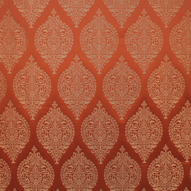 Hatley Rust 5527311000 by Carole Designer Fabric Exclusive Radiant Poppy 69% Polyester 31% Cotton India H: 18 3/4"V, 9 1/2"H 55" Minimum (See sample for specifics) - Swanky Fabrics- Carole Exclusive Hatley Rust 5527311000 by Carole Designer Fabric Exclusive Radiant Poppy 69% Polyester 31% Cotton India H: 18 3/4"V, 9 1/2"H 55" Minimum (See sample for specifics) - Swanky Fabrics- Carole Exclusive