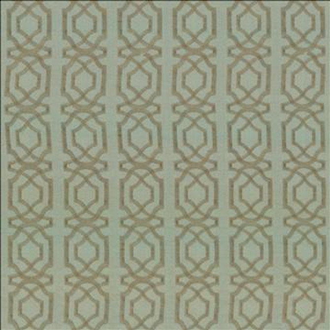 Abacot Aqua by Kasmir Designer Fabric 5074 100% Polyester Embroidery Contents 100% Polyester CHINA Not Tested H: 3 4/8 inches, V: 3 6/8 inches 57 - 58 - Swanky Fabrics - Kasmir