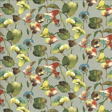 Ansley Park Celadon by Kasmir Designer Fabric 1436 100% Cotton INDONESIA 15,000 Wyzenbeek Double Rubs H: 54 inches, V: 27 inches 54 - 55 - Swanky Fabrics - Kasmir