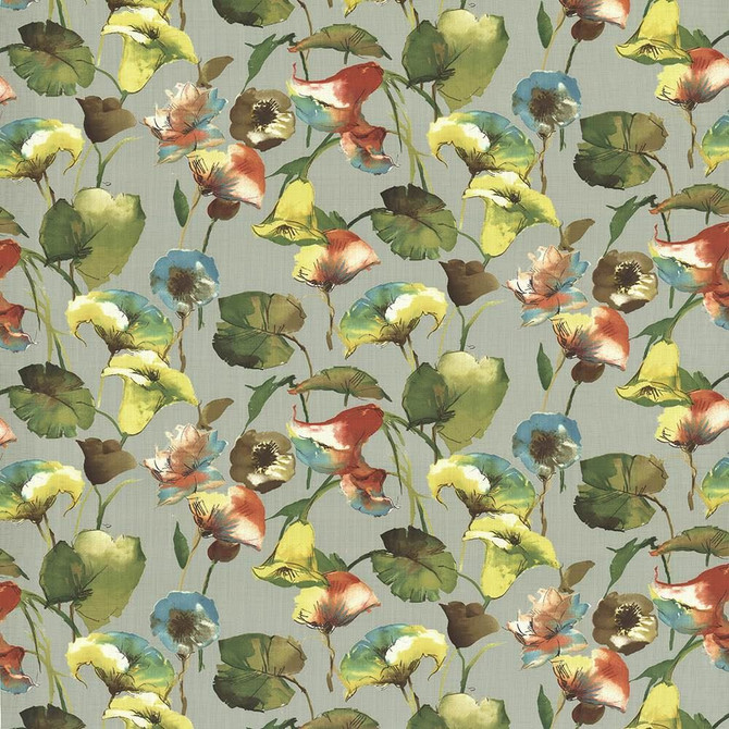 Ansley Park Celadon by Kasmir Designer Fabric 1436 100% Cotton INDONESIA 15,000 Wyzenbeek Double Rubs Horizontal: 54 inches and Vertical: 27 inches 54 - 55 - Swanky Fabrics -