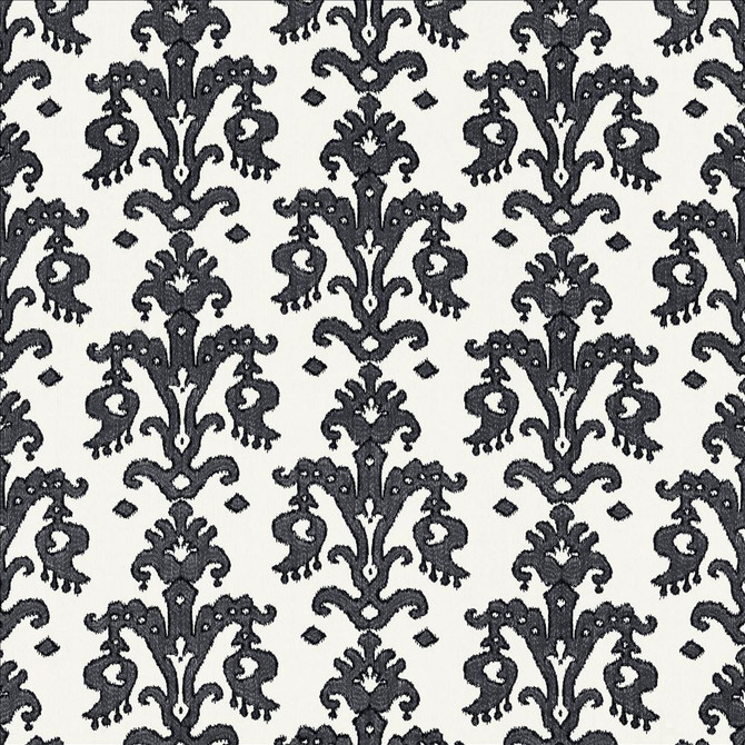 Audacious Slate by Kasmir Designer Fabric 1450 100% Cotton
 INDIA </p><p>Repeat: Horizontal: 20 4/8 inches and Vertical: 15 2/8 inches 56 - Swanky Fabrics -