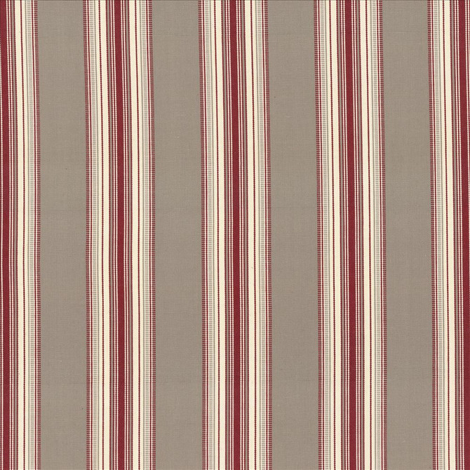 Bartlett Stripe Wine by Kasmir Designer Fabric 5087 100% Cotton INDIA 6,000 Wyzenbeek Double Rubs Horizontal: 4 4/8 inches and Vertical: 0 Inches 54 - Swanky Fabrics -