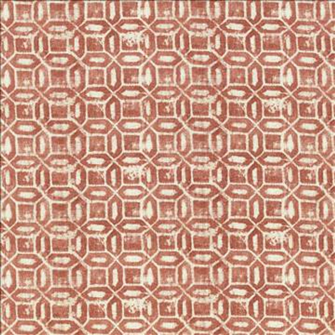 Calypso Cove Chili by Kasmir Designer Fabric 5070 100% Cotton PAKISTAN 15,000 Wyzenbeek Double Rubs H: 27 inches, V: 13 4/8 inches 54 - 55 - Swanky Fabrics - Kasmir