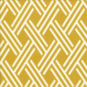 Canton Trellis Goldenrod by Kasmir Designer Fabric 5069 100% Cotton PAKISTAN 15,000 Wyzenbeek Double Rubs H: 3 inches, V: 5 1/8 inches 54 - 55 - Swanky Fabrics - Kasmir
