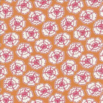 Capisce Capache Mango by Kasmir Designer Fabric 5063 100% Cotton CHINA 15,000 Wyzenbeek Double Rubs H: 27 inches, V: 25 2/8 inches 54 - Swanky Fabrics - Kasmir