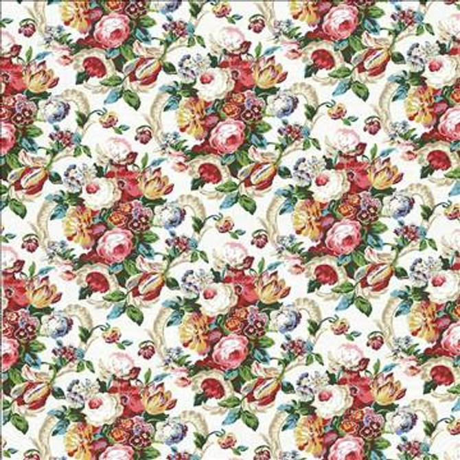 Carreaux Spring by Kasmir Designer Fabric 5064 100% Cotton USA 9,000 Wyzenbeek Double Rubs H: 27 inches, V: 27 inches 54 - Swanky Fabrics - Kasmir