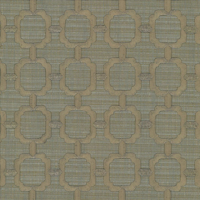 Chignon Estuary by Kasmir Designer Fabric 1442 65% Cotton
35% Polyester
Embroidery
100% Rayon
 INDIA </p><p>Repeat: Horizontal: 2 1/8 inches and Vertical: 2 inches 51 - 55 - Swanky Fabrics -