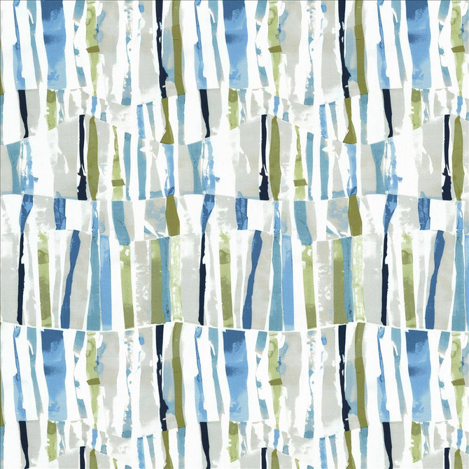 Contempo Stripe Aqua by Kasmir Designer Fabric 5081 100% Cotton
 INDIA 3,000 Wyzenbeek Double Rubs </p><p>Repeat: Horizontal: 13 4/8 inches and Vertical: 25 inches 54 - Swanky Fabrics -