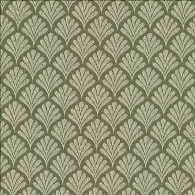 Coquille Fern by Kasmir Designer Fabric 5074 100% Polyester CHINA 41,000 Wyzenbeek Double Rubs H: 2 inches, V: 1 6/8 inches 57 - Swanky Fabrics - Kasmir