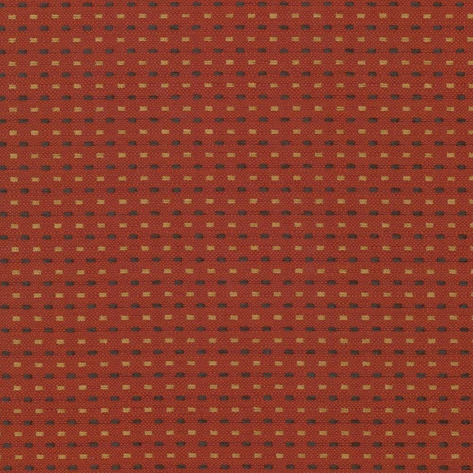 Dash It Paprika by Kasmir Designer Fabric 5070 100% Polyester
 CHINA 3,000 Wyzenbeek Double Rubs </p><p>Repeat: Horizontal: 4/8 inches and Vertical: 4/8 inches 54 - Swanky Fabrics -