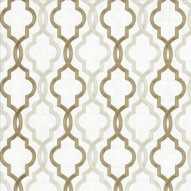 Della Ivory by Kasmir Designer Fabric 5156 88% Rayon
12% Polyester
 INDIA </p><p>Repeat: Horizontal: 4 6/8 inches and Vertical: 6 3/8 inches 51 - 56 - Swanky Fabrics -