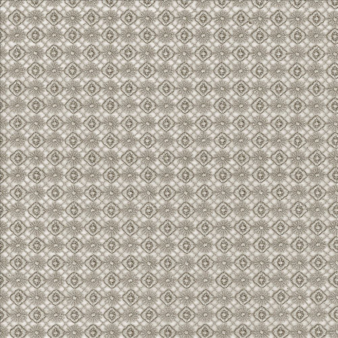 Diamond Jubilee Silver by Kasmir Designer Fabric 1443 100% Polyester
 INDIA </p><p>Repeat: Horizontal: 1 1/8 inches and Vertical: 1 inches 54 - 55 - Swanky Fabrics -