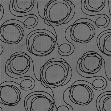 Doodlebug Ebony by Kasmir Designer Fabric 5077 100% Polyester Embroidery Contents 100% Polyester CHINA - H: 17 inches, V: 17 inches 106 - 108 - Swanky Fabrics - Kasmir