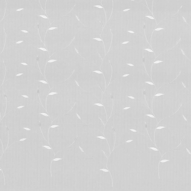 Eakin White by Kasmir Designer Fabric 5012 100% Polyester
 TURKEY Not Tested </p><p>Repeat: Horizontal: 20 7/8 inches and Vertical: 6 4/8 inches 52 - Swanky Fabrics -