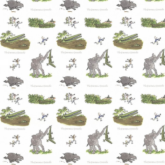 Enormous Crocodi Croc Green by Kasmir Designer Fabric 1445 100% Cotton
 TURKEY Not Tested </p><p>Repeat: Horizontal: 18 1/8 inches and Vertical: 25 2/8 inches 55 - Swanky Fabrics -