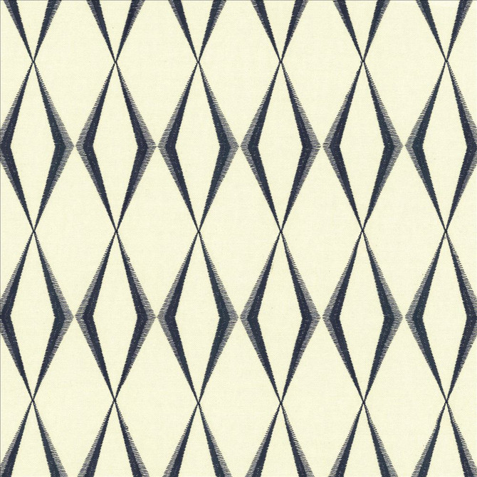 Entasis Navy by Kasmir Designer Fabric 1450 34% Viscose
28% Linen
28% Polyester
10% Rayon
 CHINA 60,000 Wyzenbeek Double Rubs </p><p>Repeat: Horizontal: 3 inches and Vertical: 5 7/8 inches 54 - Swanky Fabrics -