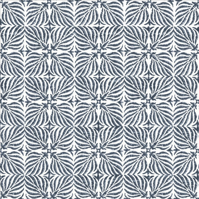 Floriata Blocks Lapis by Kasmir Designer Fabric 5125 90% Cotton
10% Linen
 INDIA </p><p>Repeat: Horizontal: 6 inches and Vertical: 6 inches 53 - Swanky Fabrics -
