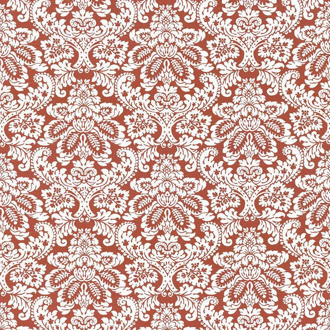 Gavroche Tangerine by Kasmir Designer Fabric 5063 100% Cotton
 USA </p><p>Repeat: Horizontal: 27 inches and Vertical: 25 2/8 inches 54 - Swanky Fabrics -