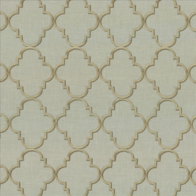 Goodean Mineral  by Kasmir Designer Fabric 1441 100% Polyester
Embroidery
100% Rayon
 INDIA 30,000 Wyzenbeek Double Rubs Horizontal: 4 inches and Vertical: 4 4/8 inches 52  - Swanky Fabrics -