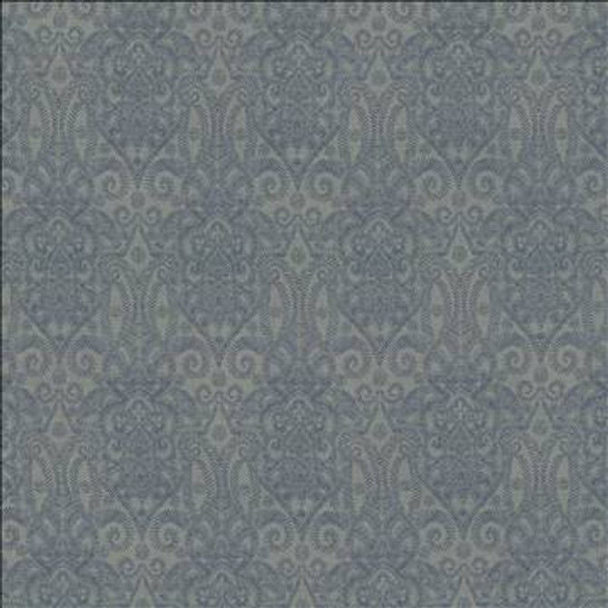 Henna Indigo by Kasmir Designer Fabric