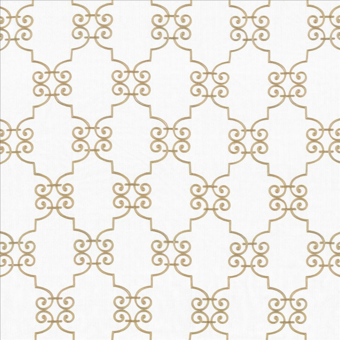 Ionic Scroll Winter by Kasmir Designer Fabric 5111 100% Polyester CHINA Not Tested Horizontal: 7 4/8 inches and Vertical: 12 inches 52 - 59 - Swanky Fabrics -