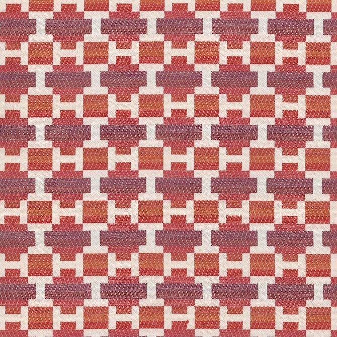 Ixtapa Poppy  by Kasmir Designer Fabric 5071 62% Polyester
38% Rayon
 USA 21,000 Wyzenbeek Double Rubs Horizontal: 1 6/8 inches and Vertical: 1 5/8 inches 54  - Swanky Fabrics -
